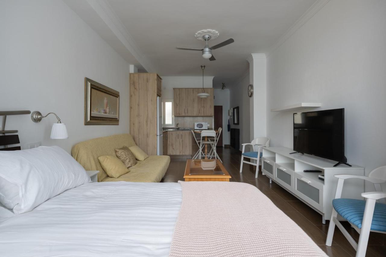 Estudio Con Vistas Al Mar En Las Canteras 라스팔마스 외부 사진
